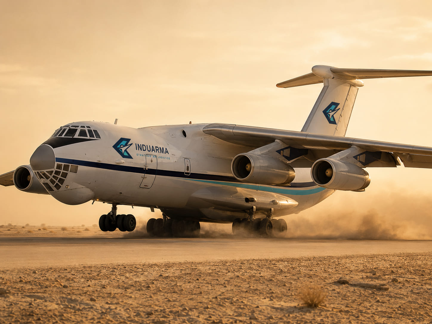 Avión de transporte Ilyushin Il-76