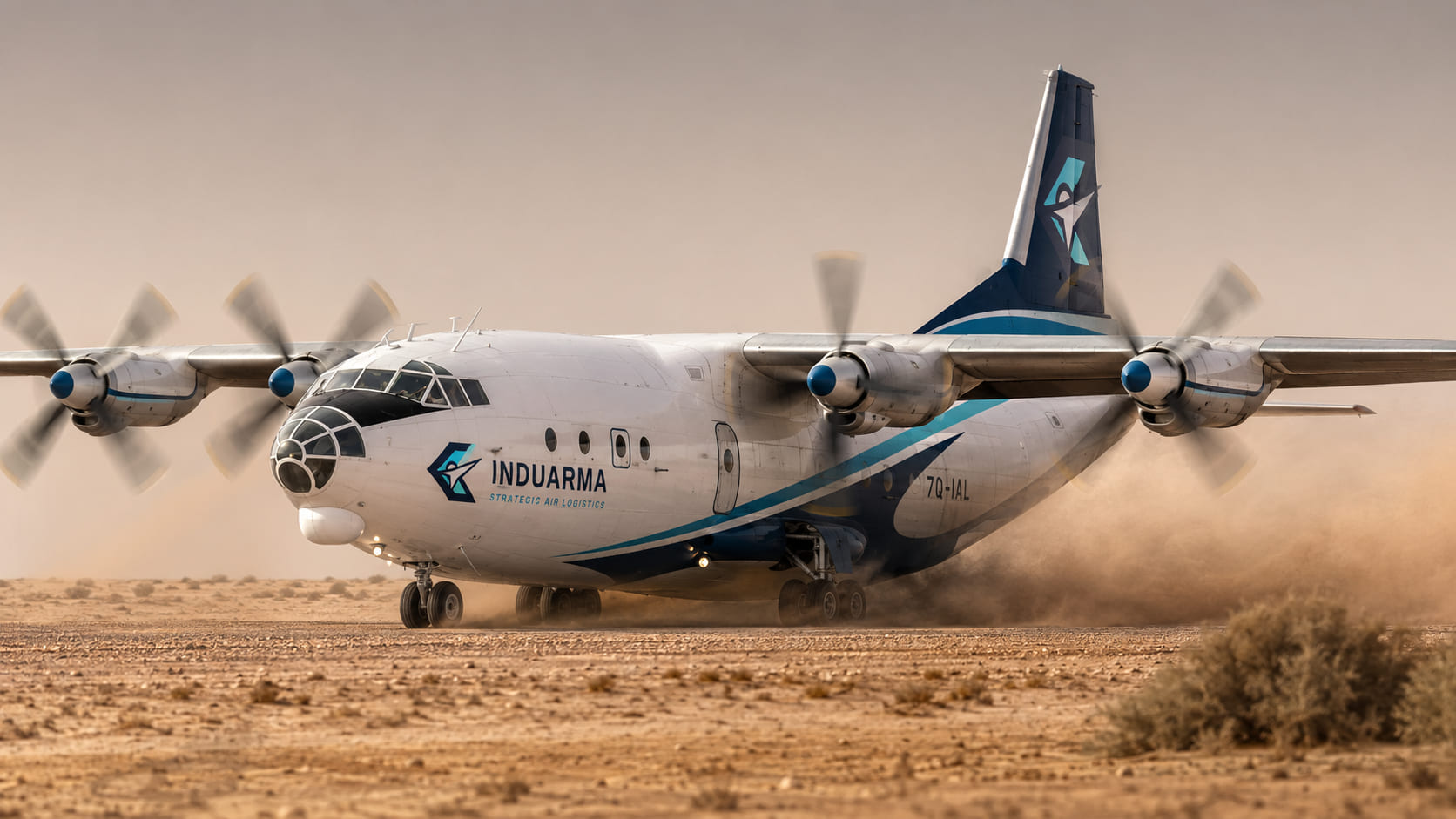 Avión de carga Antonov An-12